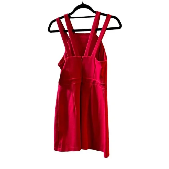 French Connection Size 8 Pink Strappy Dress - Picture 5 of 11